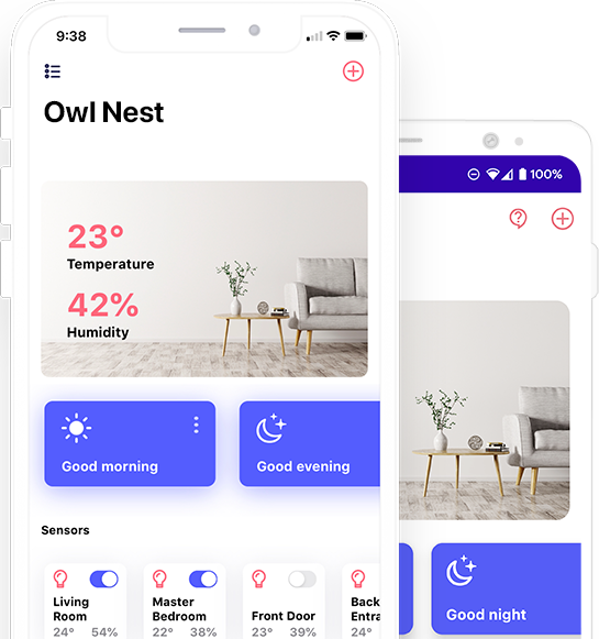 Owl Home mobile app
